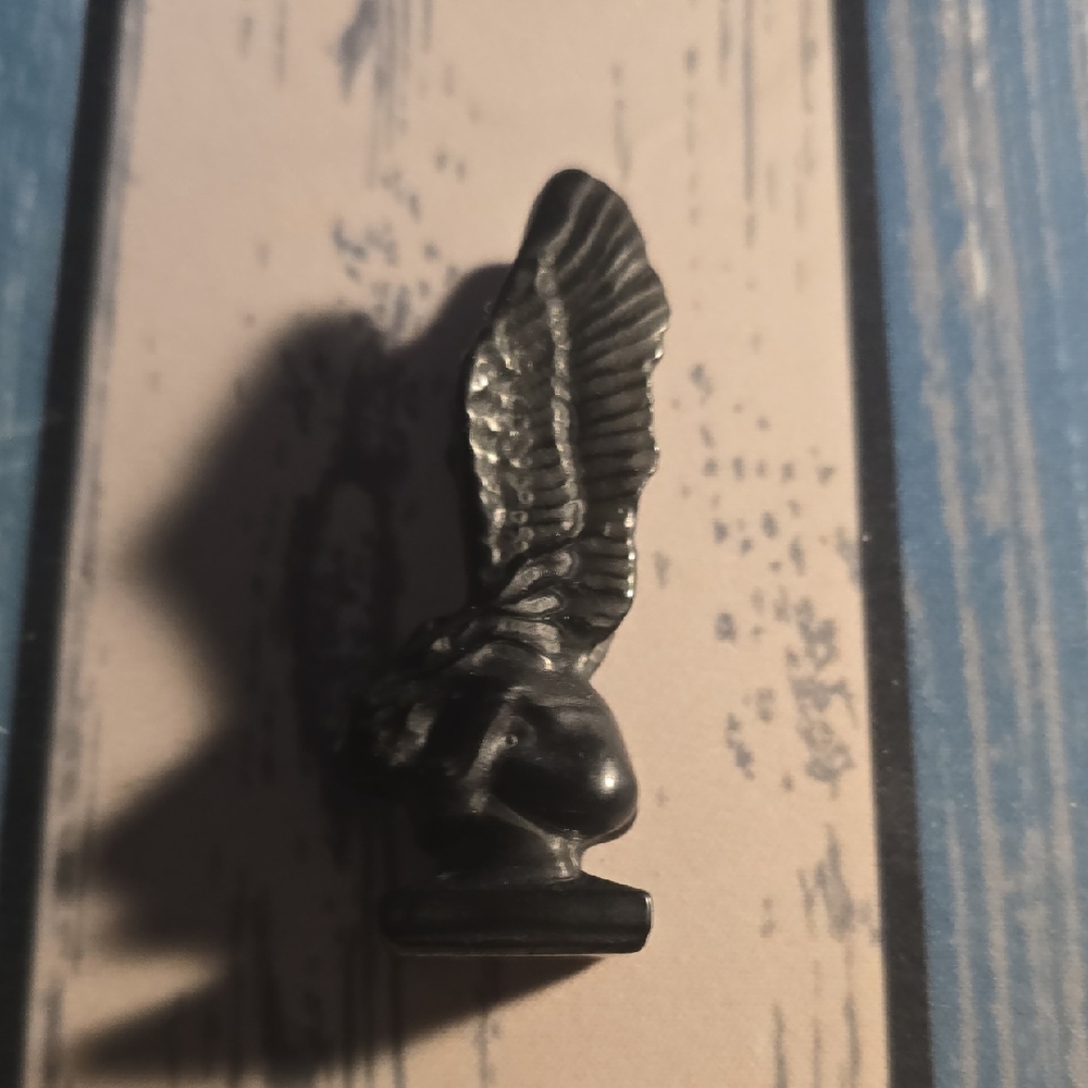 Black Obsidian Angel Figurine